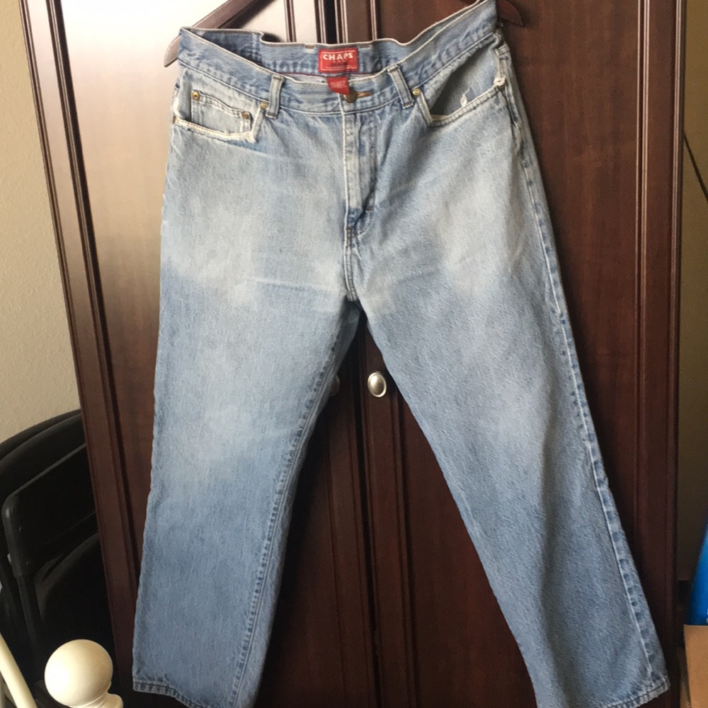 Chaps women’s denim 100% cotton 38 waist 28 inseam